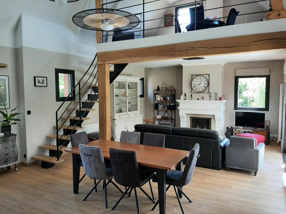 Bed and Breakfast Le Refuge Du Hibou Beaurains Exterior foto